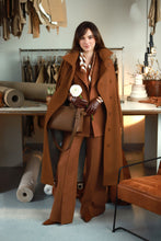 Įkelti vaizdą į peržiūros programą, Odinė, cinamono spalvos rankinė Happy