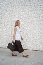 Įkelti vaizdą į peržiūros programą, City life odinė rankinė moterims, spalva - slyva šokolade