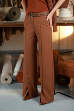 Įkelti vaizdą į peržiūros programą, Odinis, cinamono spalvos diržas Pavasaris
